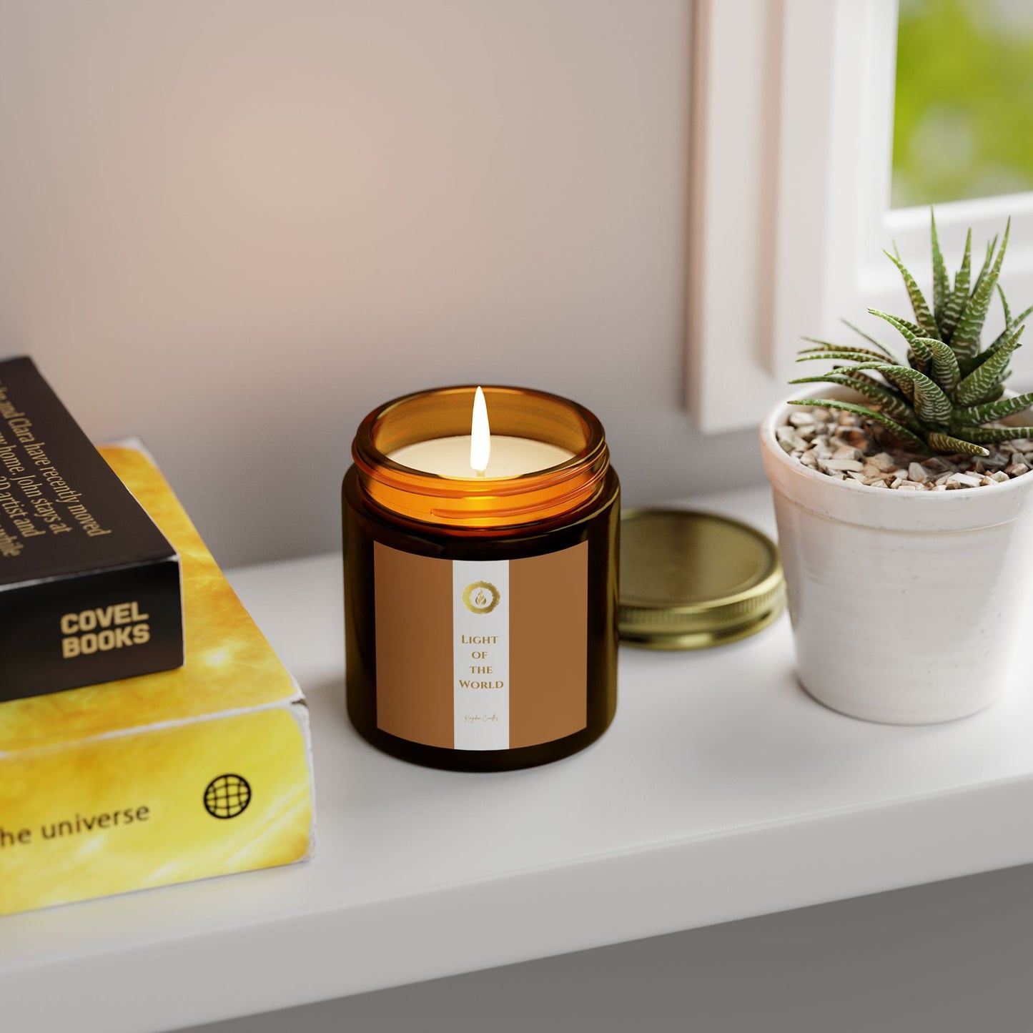 Scented Candles, Coconut Apricot Wax - Kingdom Collection