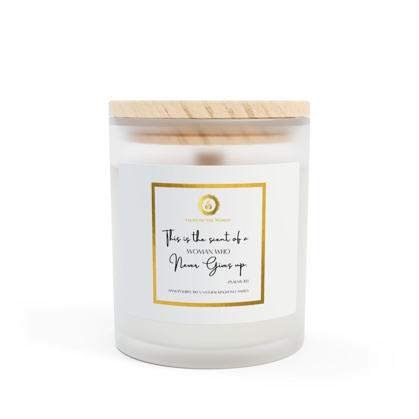 That is the scent Luxury soy Candle, non toxic.