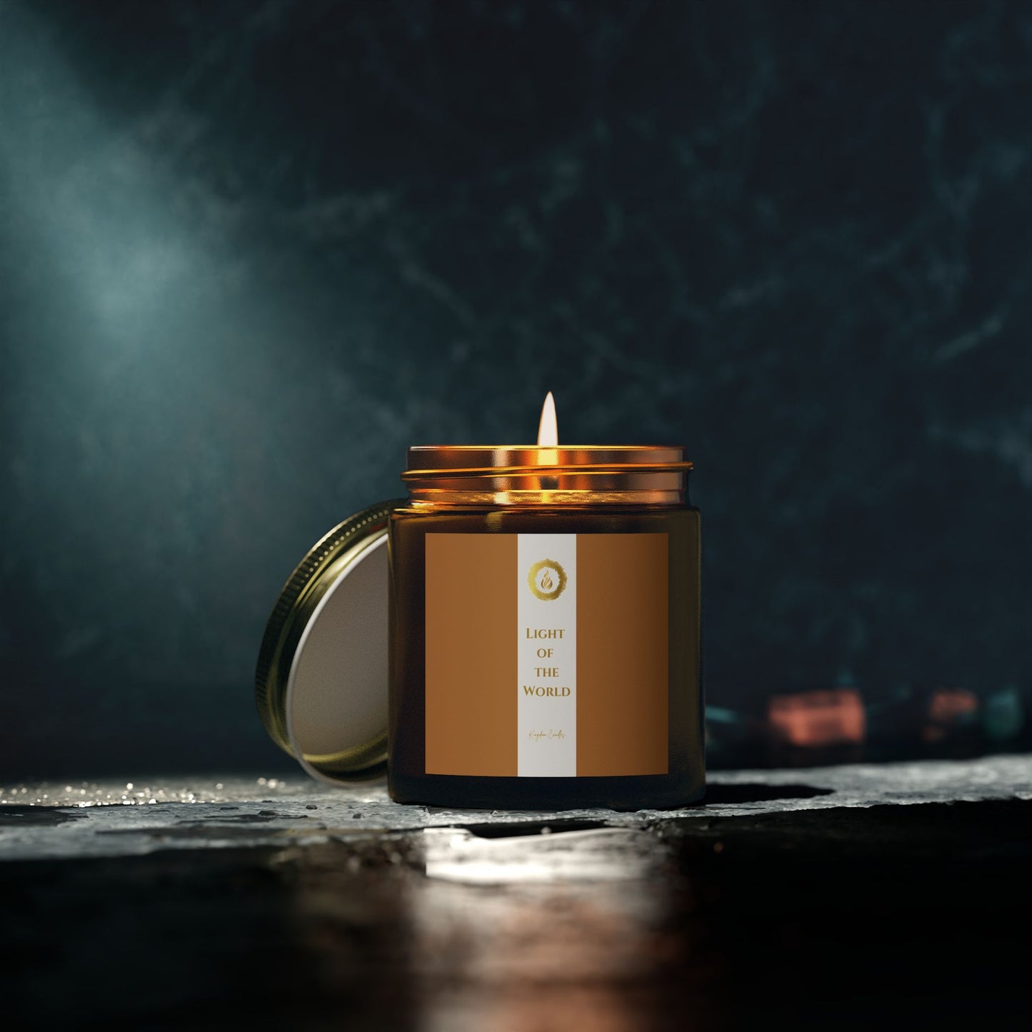 Scented Candles, Coconut Apricot Wax - Kingdom Collection