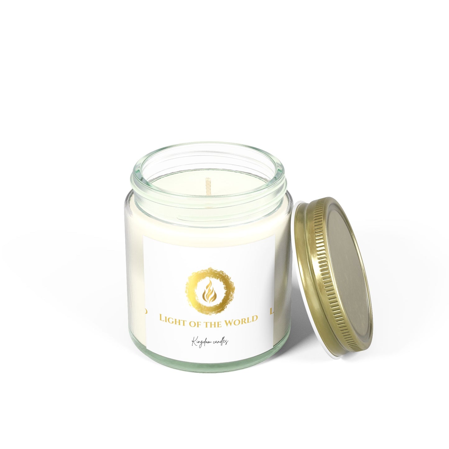 Scented Candle, Coconut Apricot Wax (4oz, 9oz)