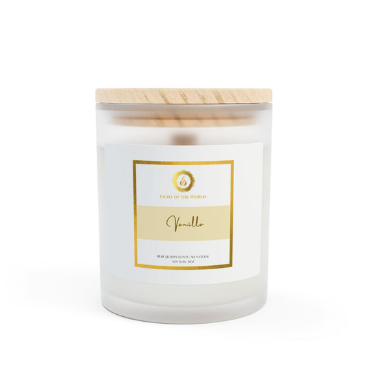 Vanilla Luxury Coconut Soy Candle, 11oz